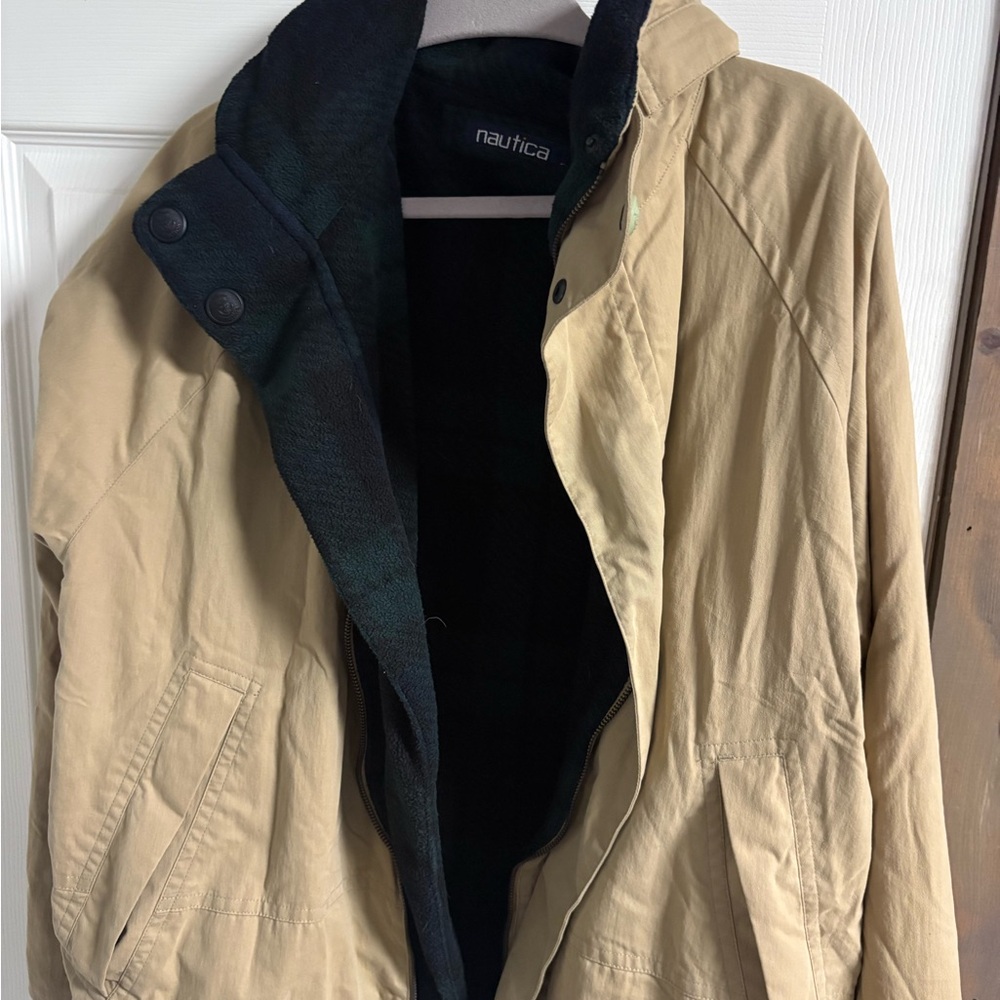 Nautica Men's Tan Raincoat